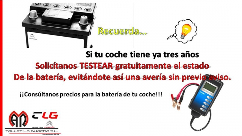 NO ESPERES A QUE LA BATERÍA DE TU COCHE TE DEJE AVERIADO. NO ESPERES A QUE LA BATERÍA DE TU COCHE TE DEJE AVERIADO.